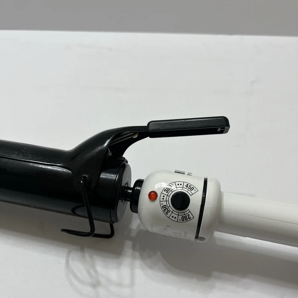 Hot Tools Professional Nano Ceramic Curling Iron Rheostat Control Dial Up To 430